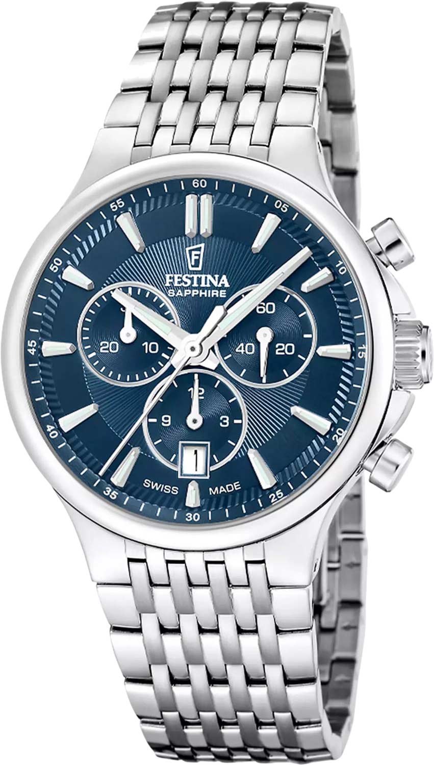 Швейцарские наручные часы Festina F20093/2 с хронографом