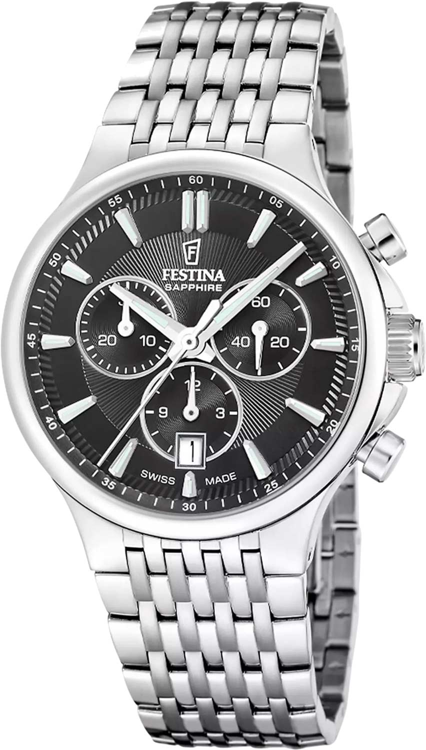 Швейцарские наручные часы Festina F20093/4 с хронографом