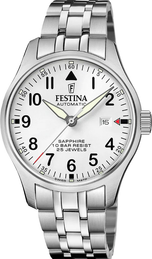 Швейцарские механические наручные часы Festina F20151/A
