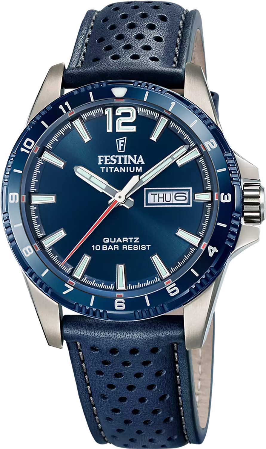 Титановые наручные часы Festina F20699/2-ucenka