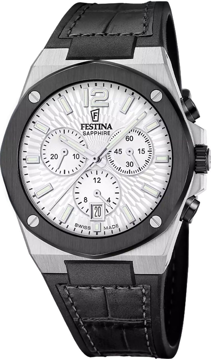 Швейцарские наручные часы Festina F22003/1 с хронографом