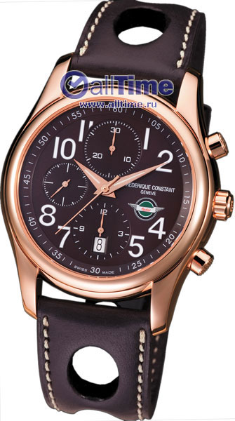 Швейцарские механические наручные часы Frederique Constant FC-392CH6B4 с хронографом