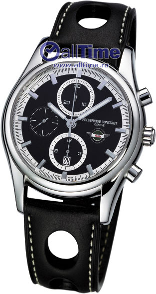 Швейцарские механические наручные часы Frederique Constant FC-392HBS6B6 с хронографом