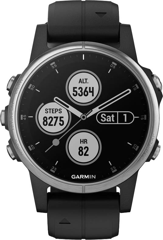 Умные часы Garmin Fenix 5S Plus 010-01987-21