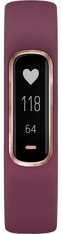 - Garmin Vivosmart 4 Merlot/Rose Gold S/M 010-01995-21