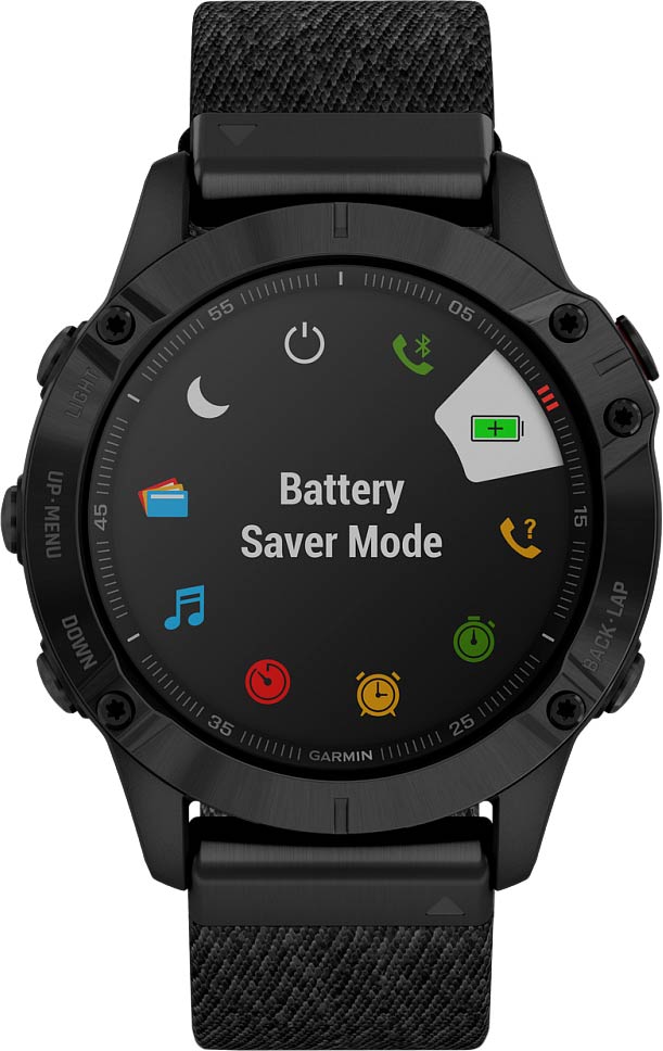 Умные часы Garmin Fenix 6 Sapphire Black DLC 010-02158-17