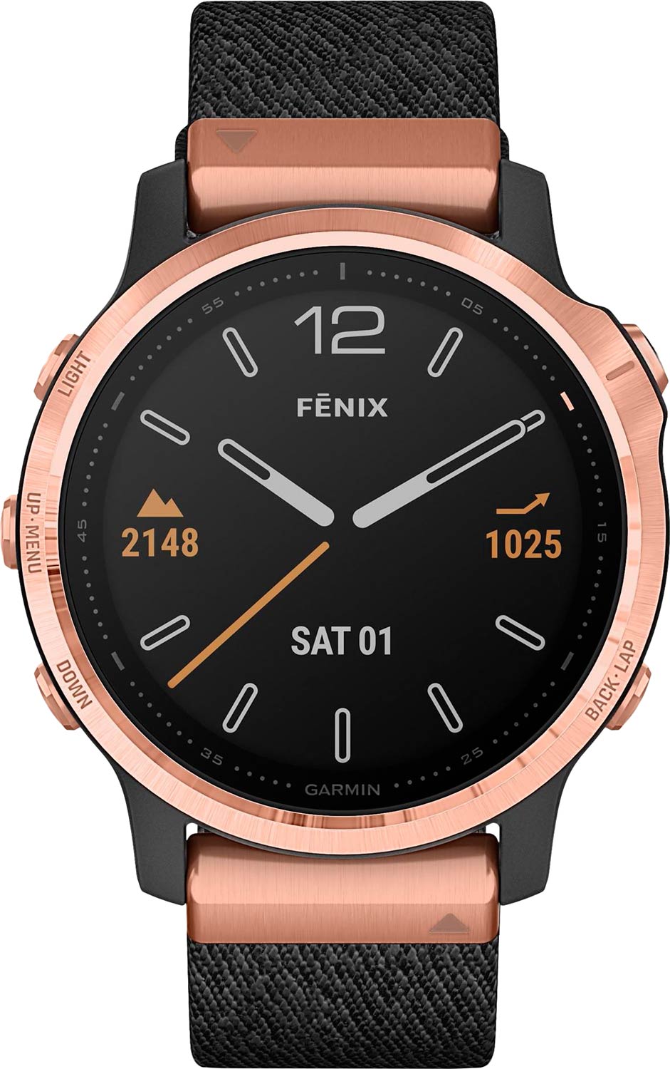 Умные часы Garmin Fenix 6S Sapphire Rose Gold/BLK GPS 010-02159-37