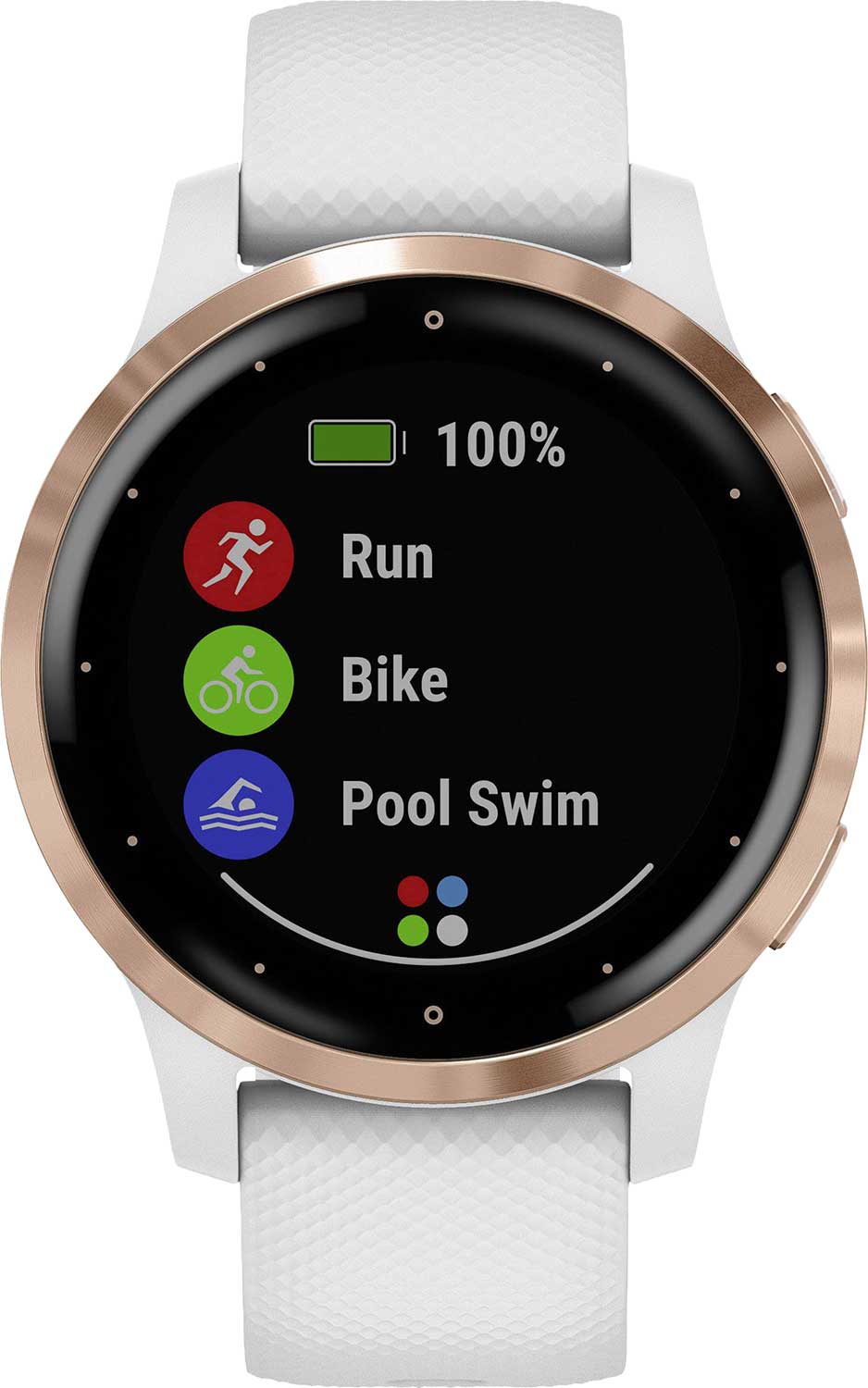   Garmin Vivoactive 4S White/Rose Gold 010-02172-22