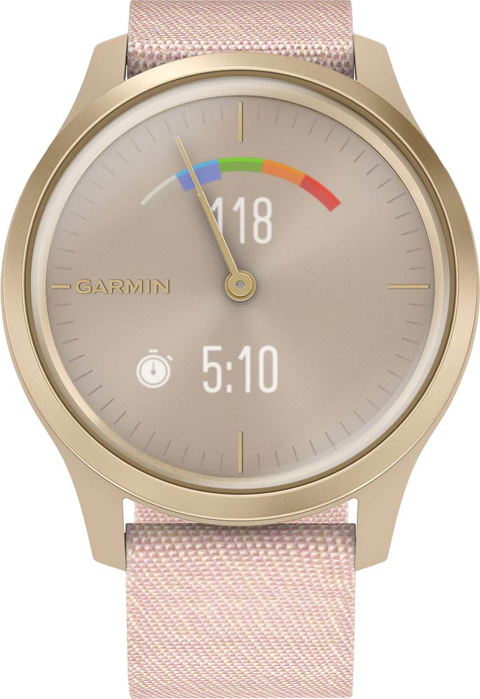 Умные часы Garmin Vivomove Style Light Gold/Blush Pink S/E 010-02240-22