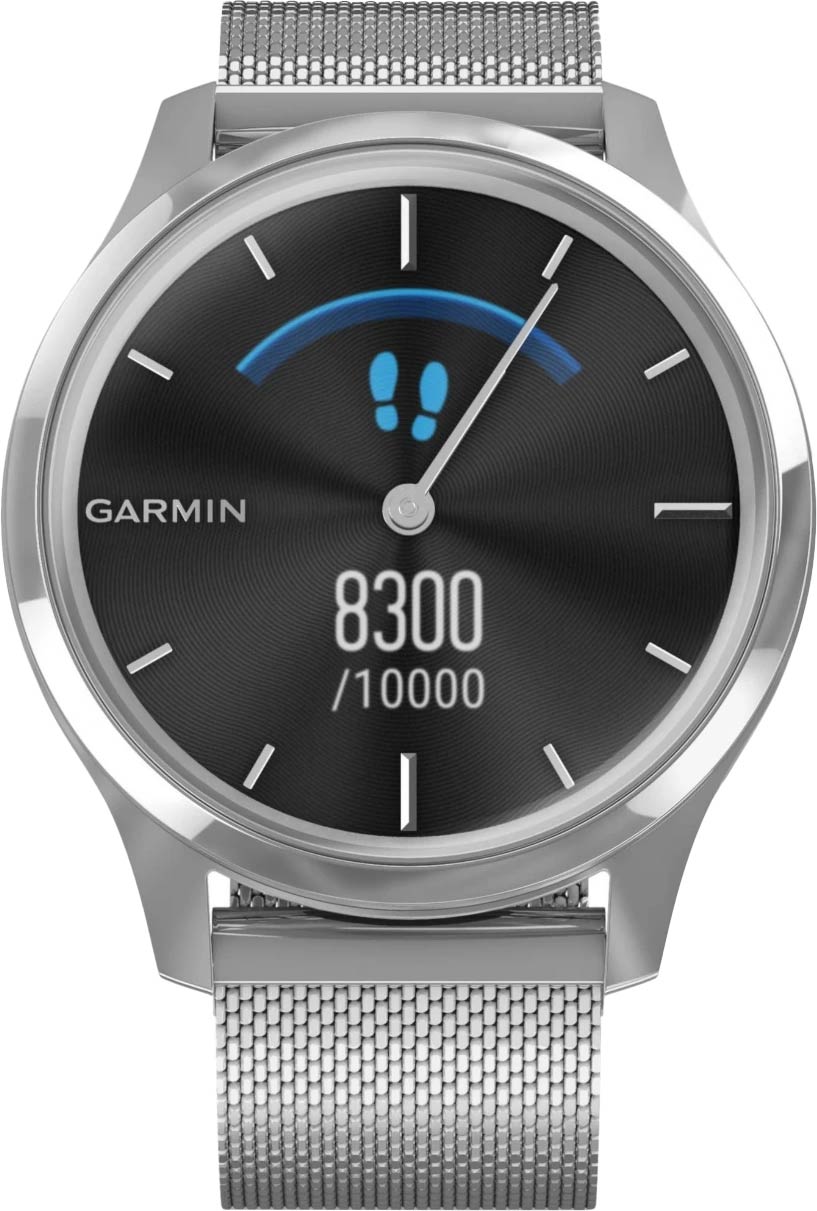 Умные часы Garmin Vivomove Luxe Silver Milanese 010-02241-23
