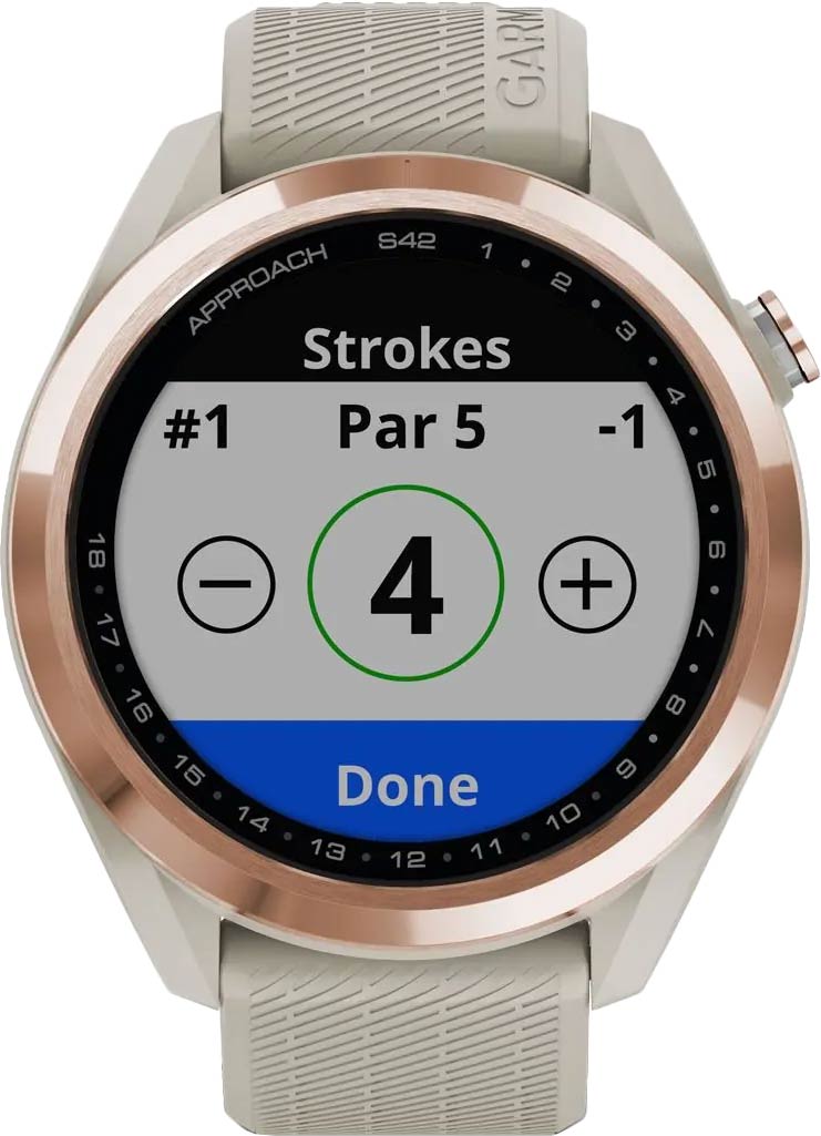Умные часы Garmin Approach S42 Golf Rose Gold 010-02572-02