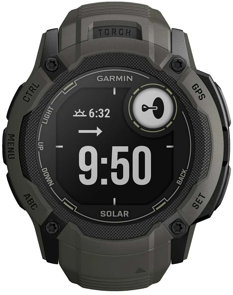 Умные часы Garmin Instinct 2X Solar Moss 010-02805-05