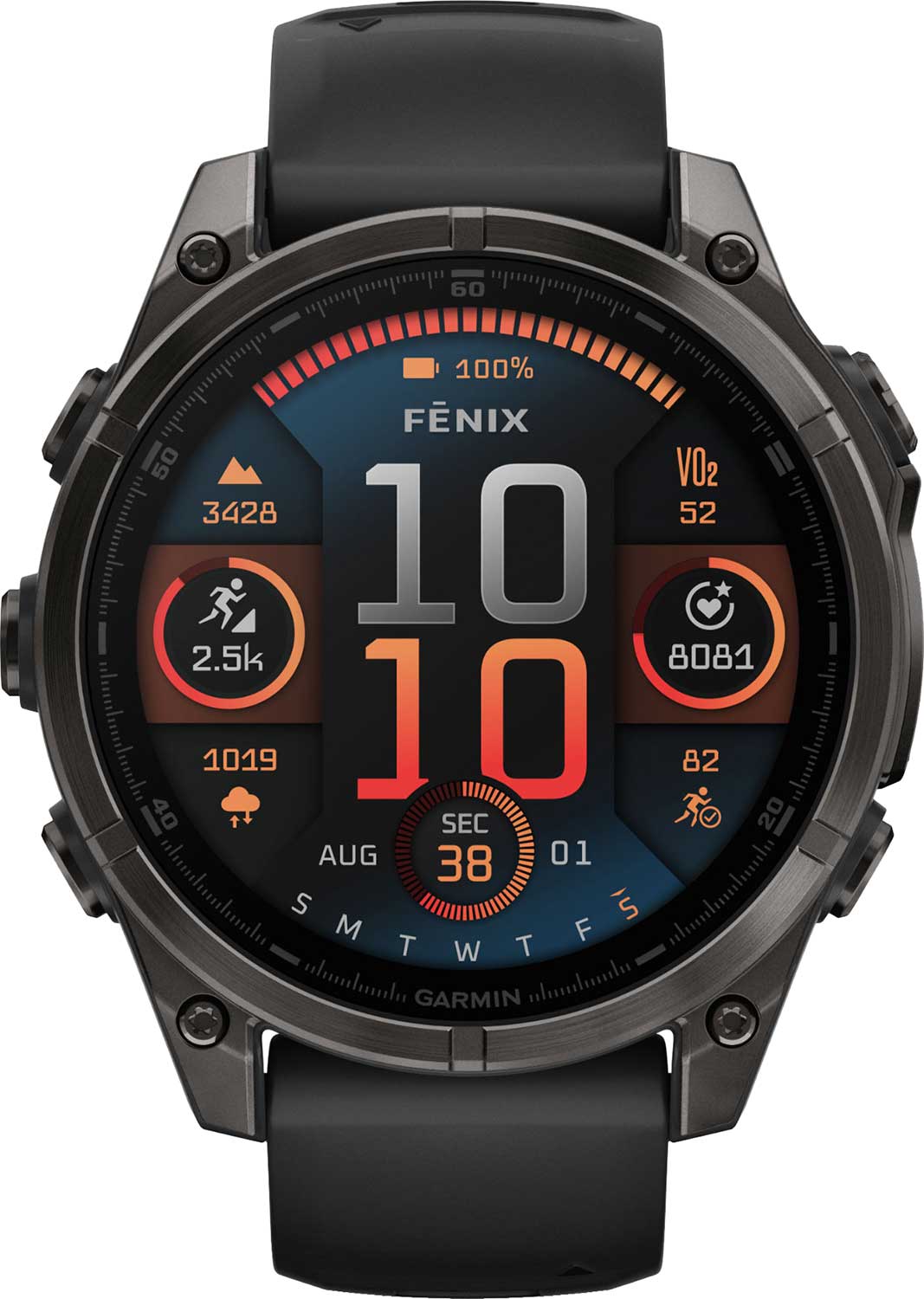   Garmin Fenix 8 Sapphire Titan DLC 010-02904-21