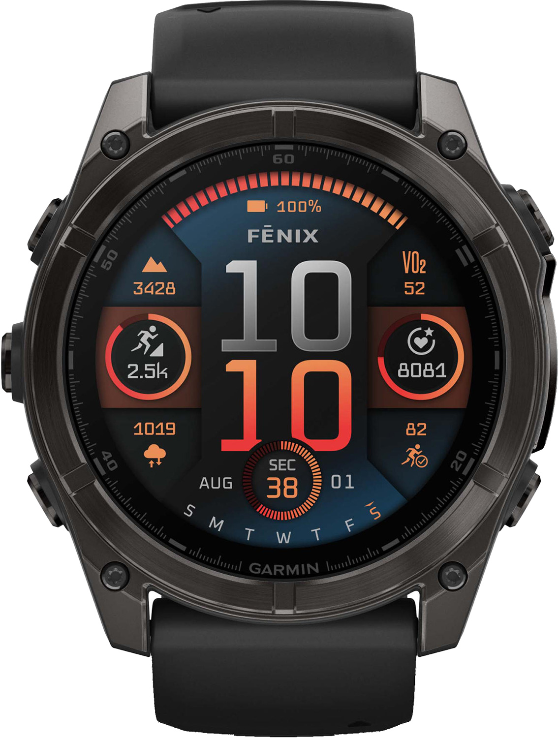   Garmin Fenix 8 Sapphire Titan DLC 010-02905-63