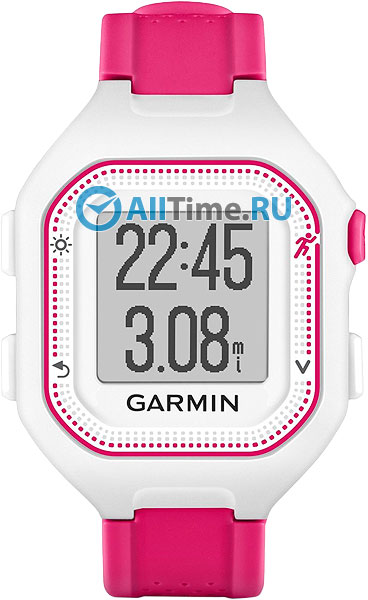Умные часы Garmin Forerunner-25-Small-White/Pink