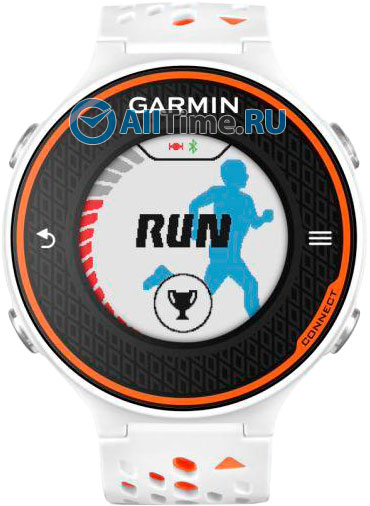   Garmin Forerunner-620-White/Orange-HRM-Russia