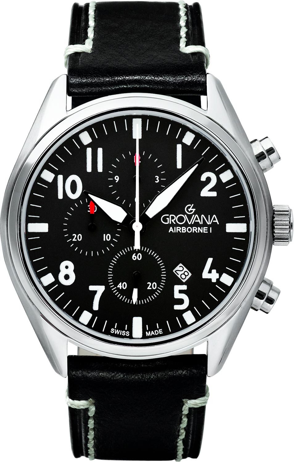 Швейцарские наручные часы Grovana G1654.9537 с хронографом