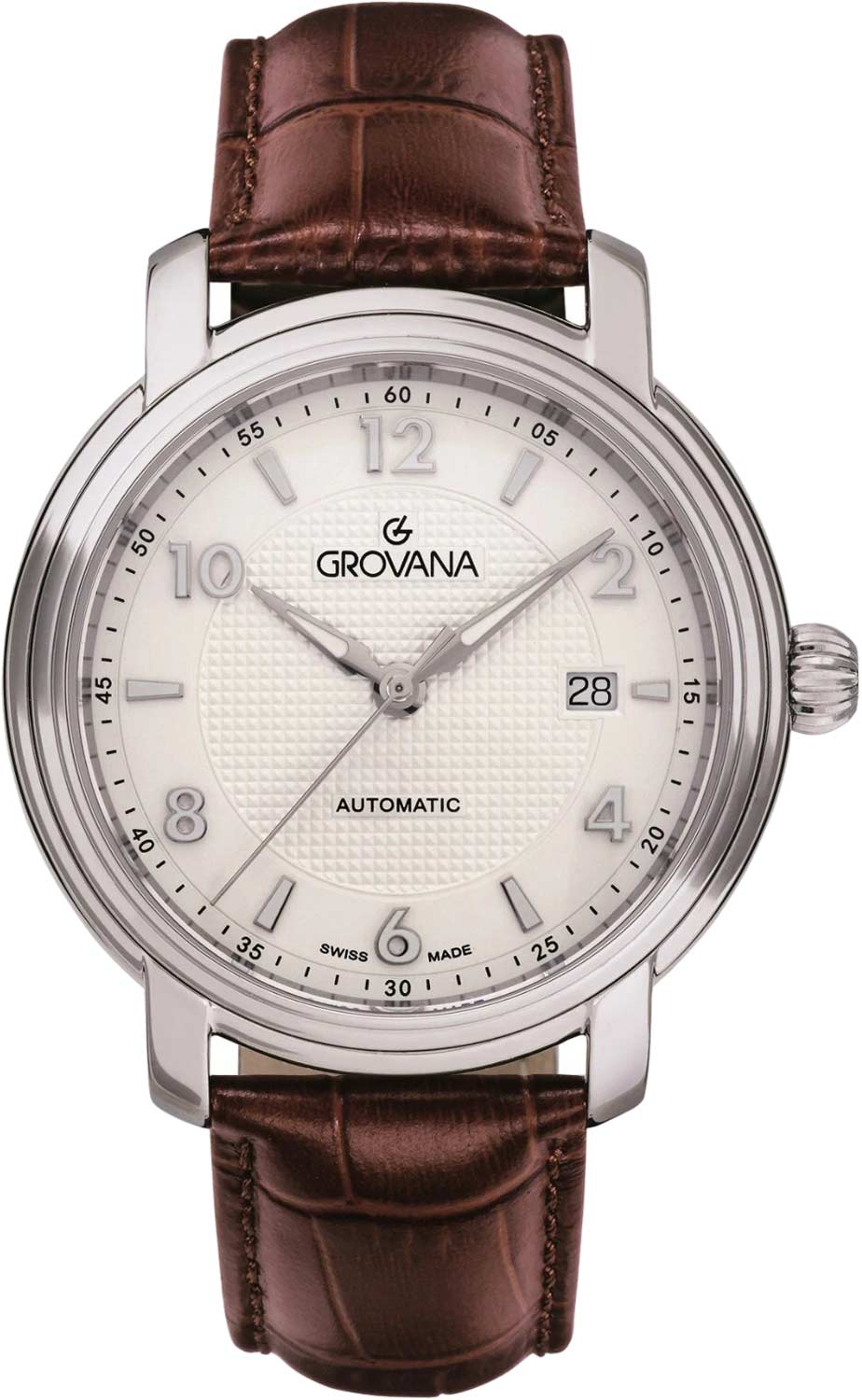 Швейцарские механические наручные часы Grovana G1703.2532