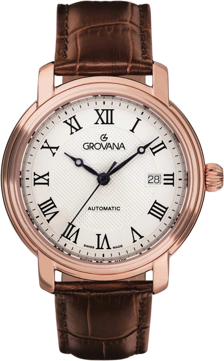 Швейцарские механические наручные часы Grovana G1703.2568
