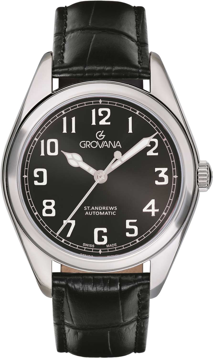 Швейцарские механические наручные часы Grovana G2110.2527
