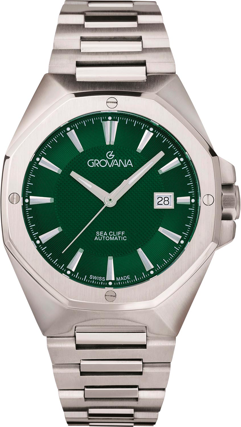 Швейцарские механические наручные часы Grovana G2200.2134