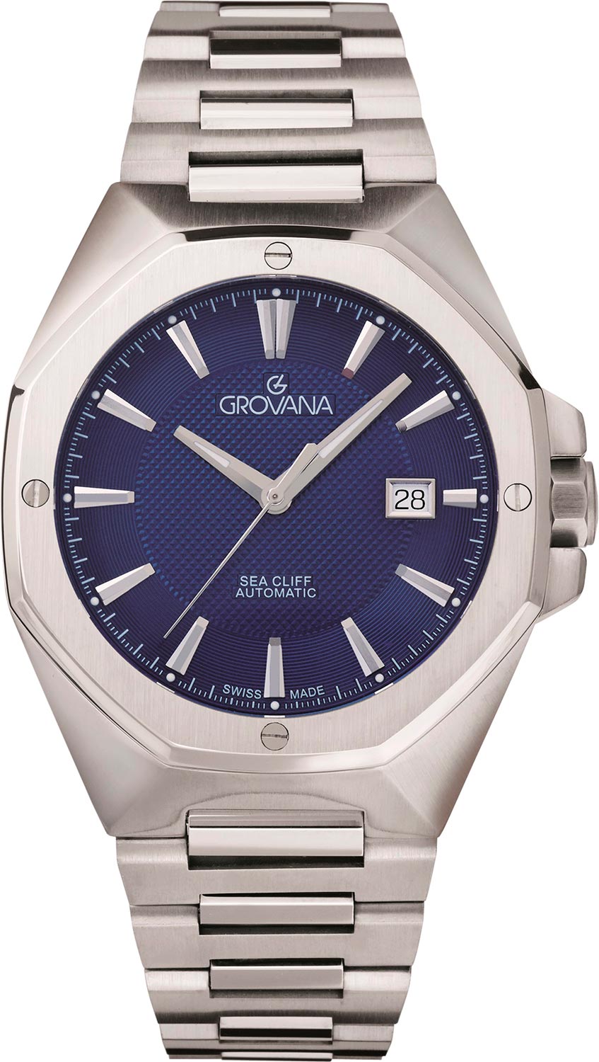 Швейцарские механические наручные часы Grovana G2200.2135