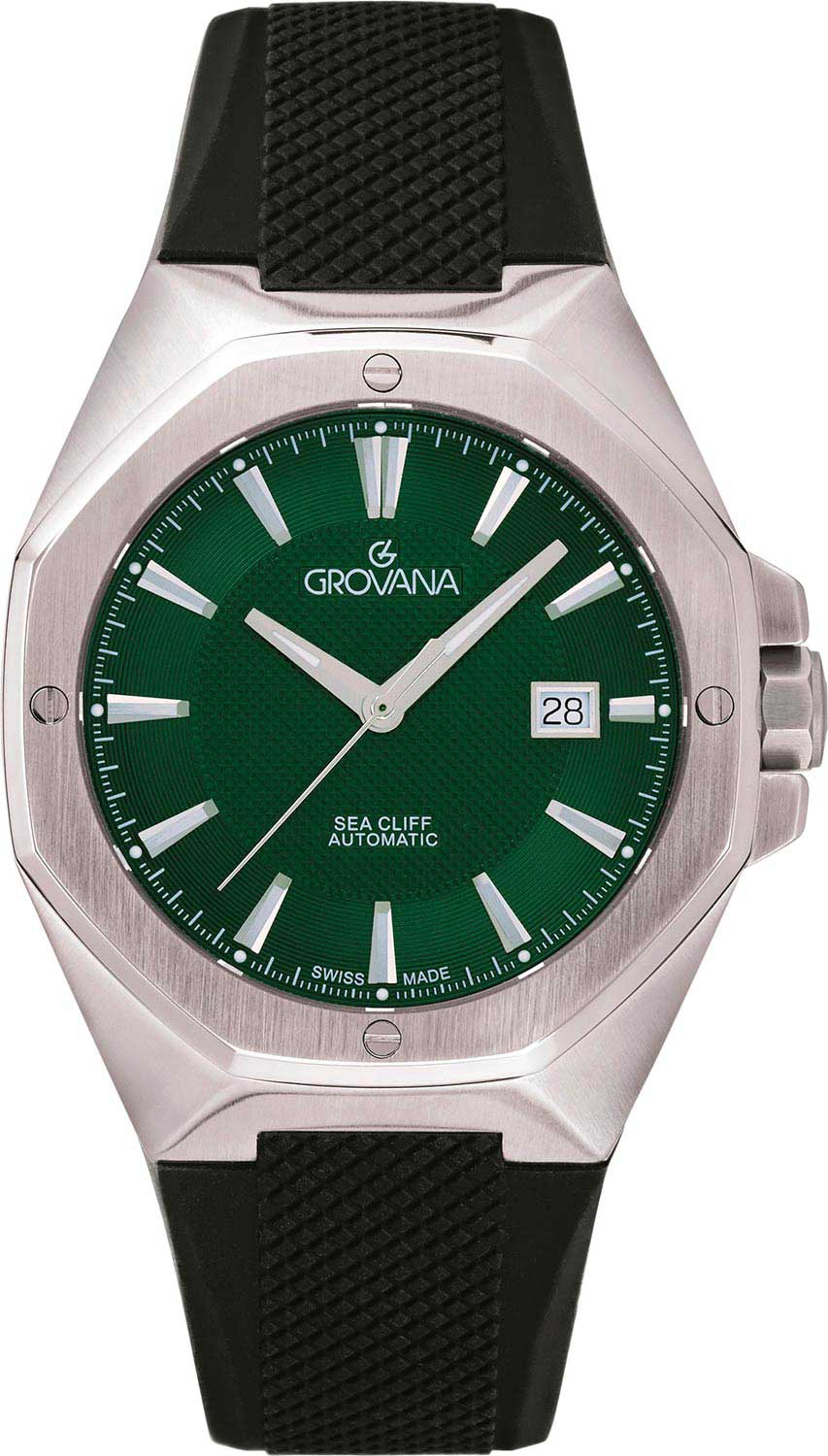 Швейцарские механические наручные часы Grovana G2200.2834-ucenka