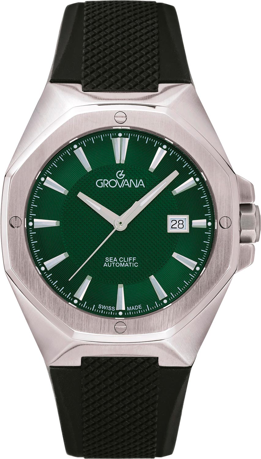 Швейцарские механические наручные часы Grovana G2200.2834