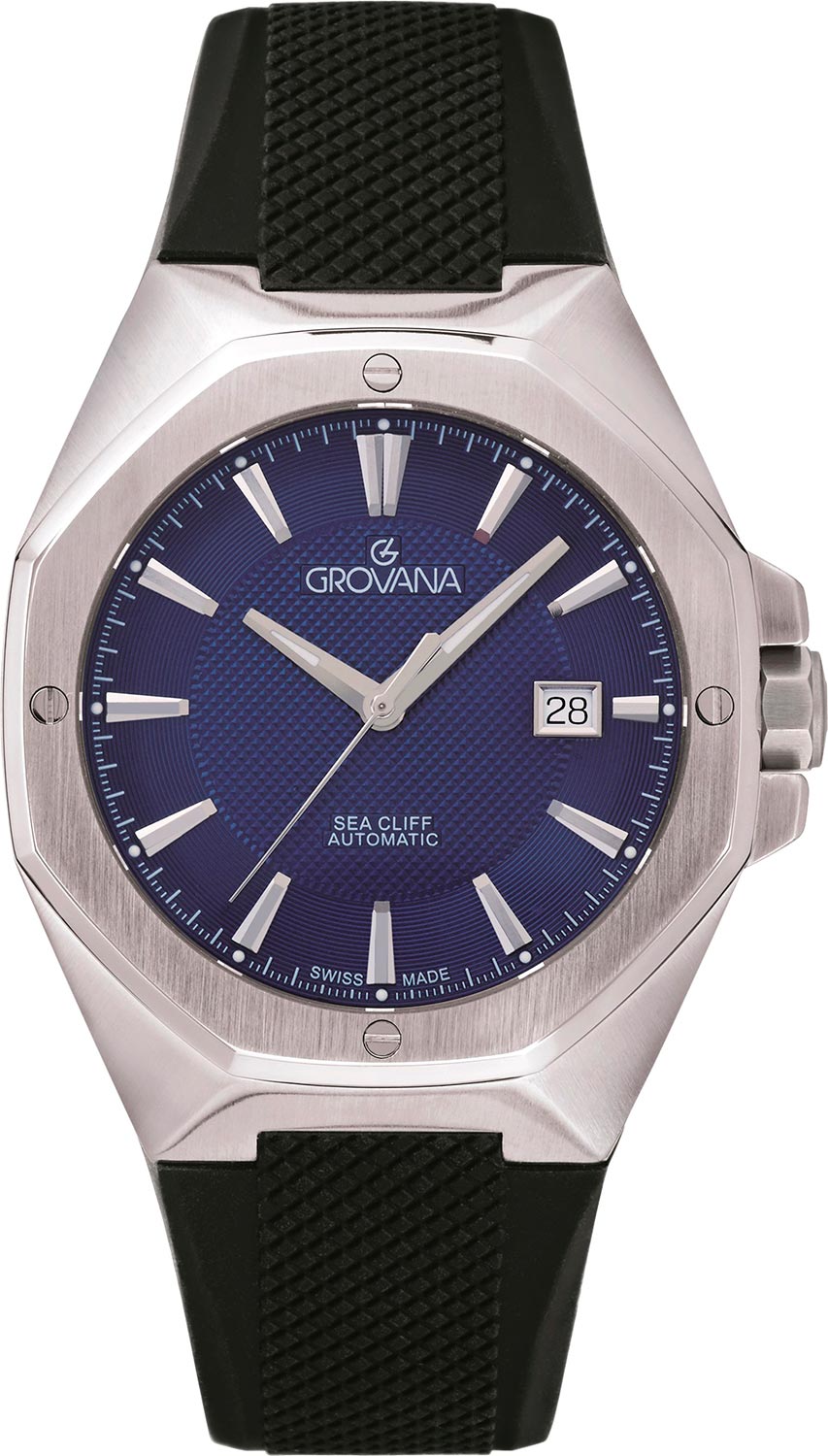 Швейцарские механические наручные часы Grovana G2200.2835