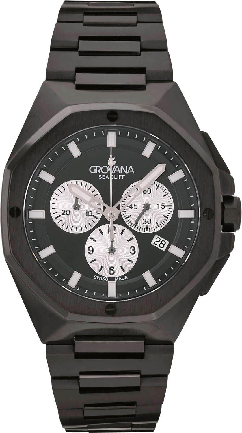Швейцарские наручные часы Grovana G2200.9177 с хронографом
