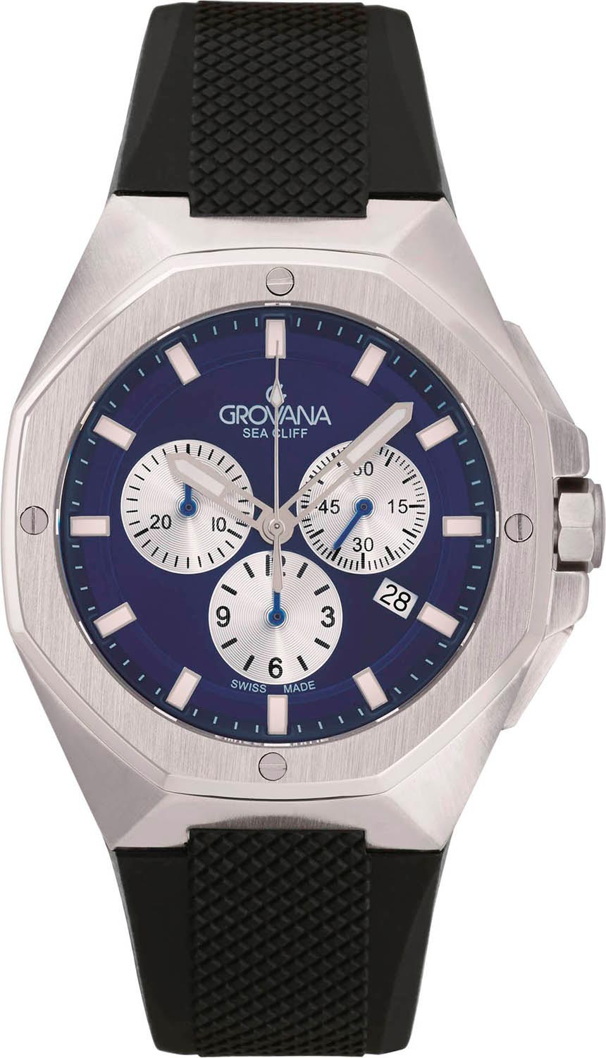 Швейцарские наручные часы Grovana G2200.9835 с хронографом