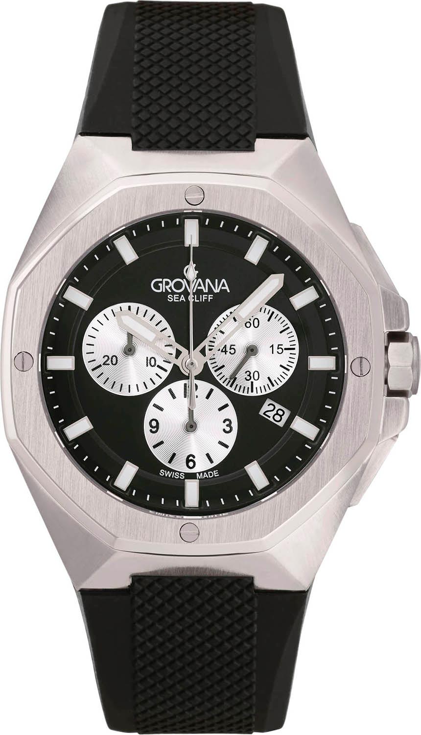 Швейцарские наручные часы Grovana G2200.9837 с хронографом