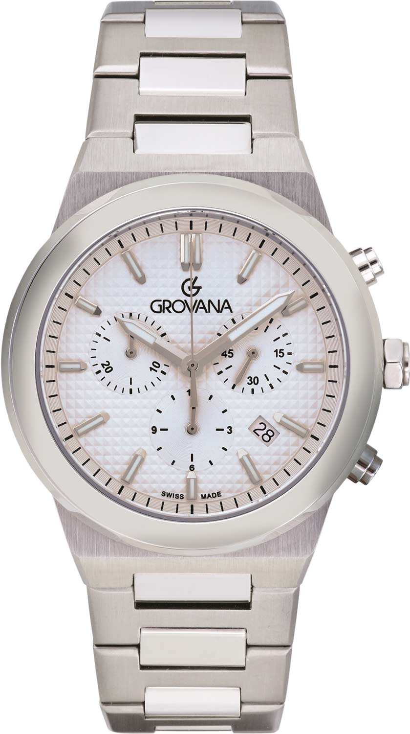 Швейцарские наручные часы Grovana G2208.9132 с хронографом