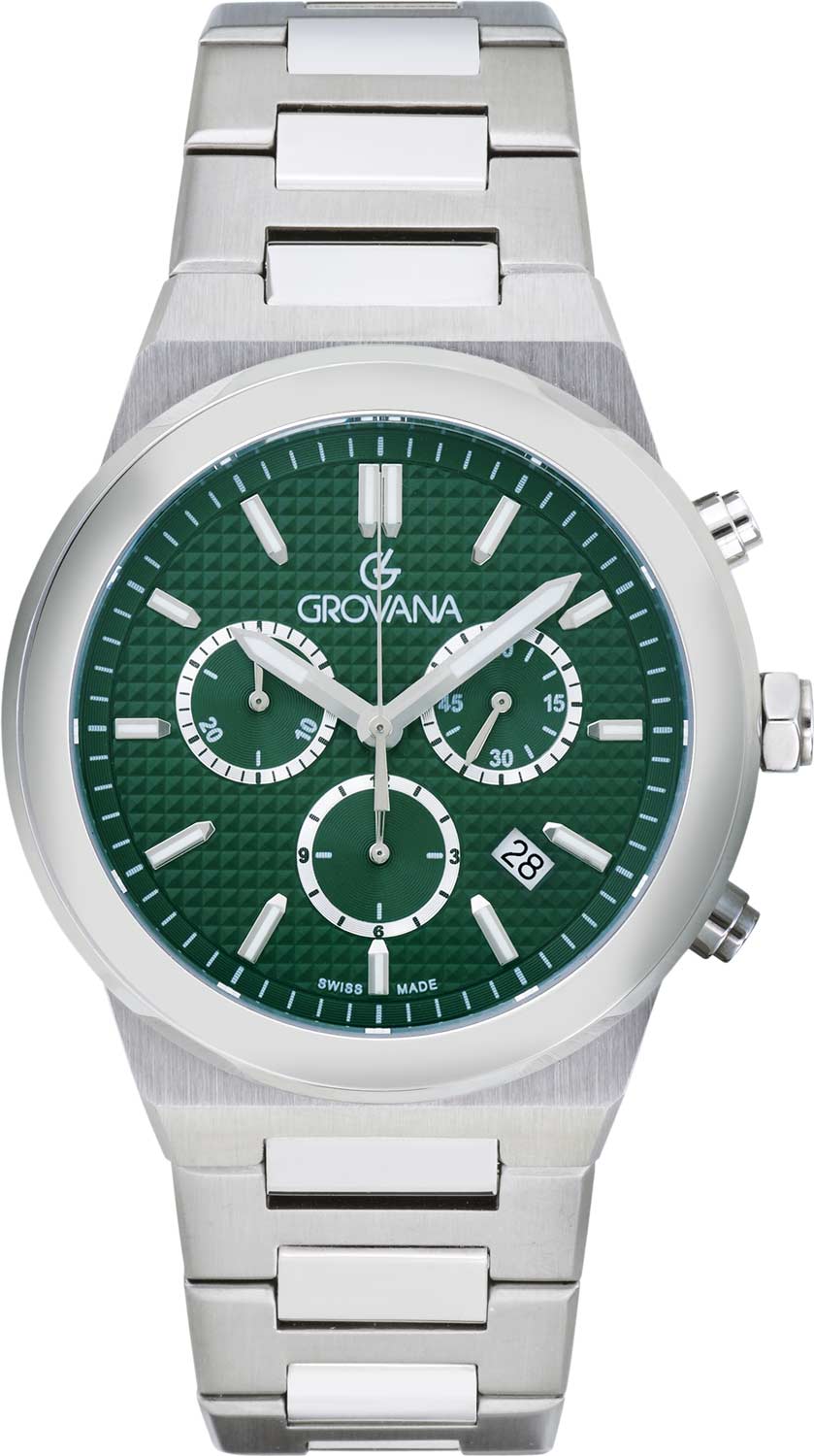 Швейцарские наручные часы Grovana G2208.9134 с хронографом