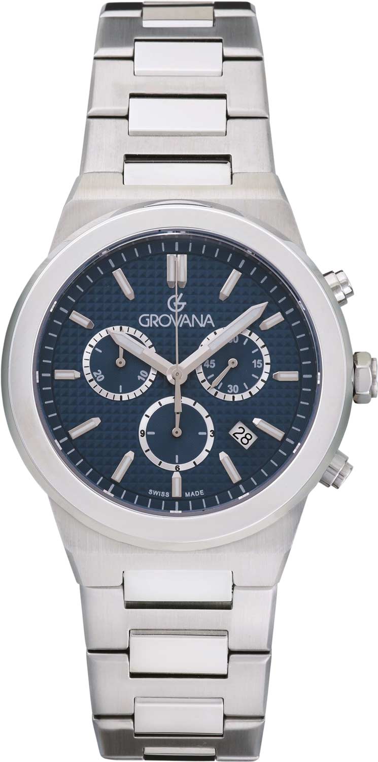 Швейцарские наручные часы Grovana G2208.9135 с хронографом