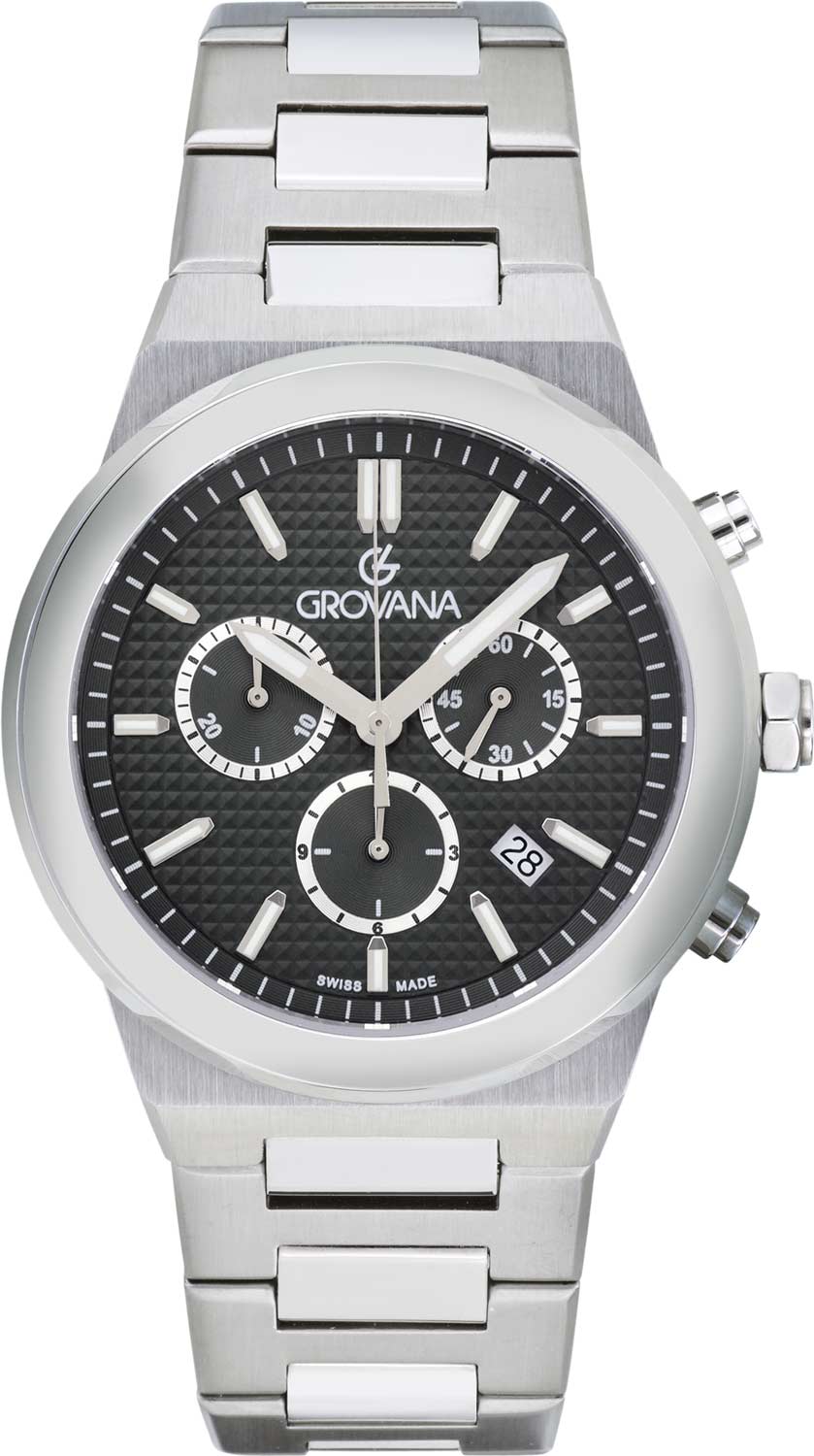 Швейцарские наручные часы Grovana G2208.9137 с хронографом