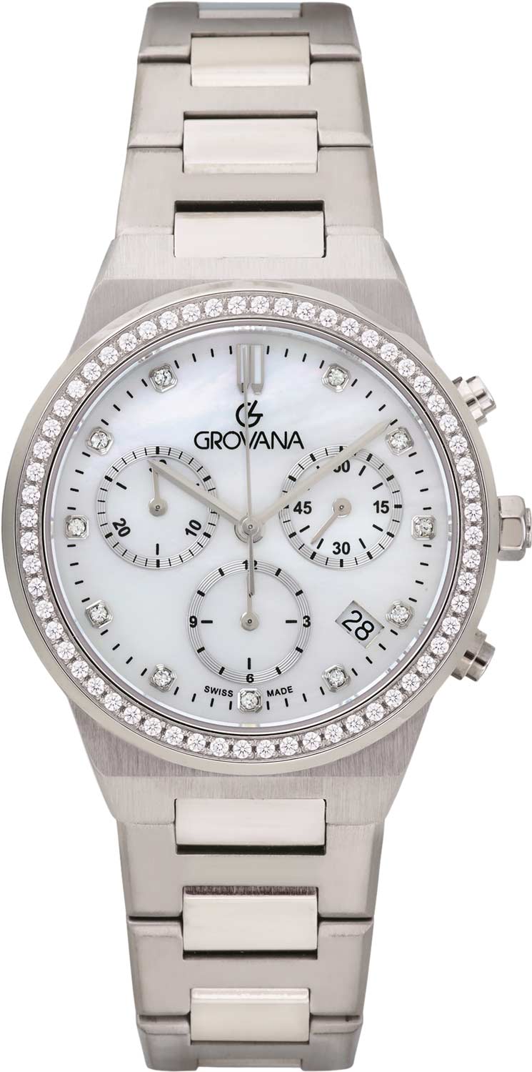 Швейцарские наручные часы Grovana G5208.9133 с хронографом