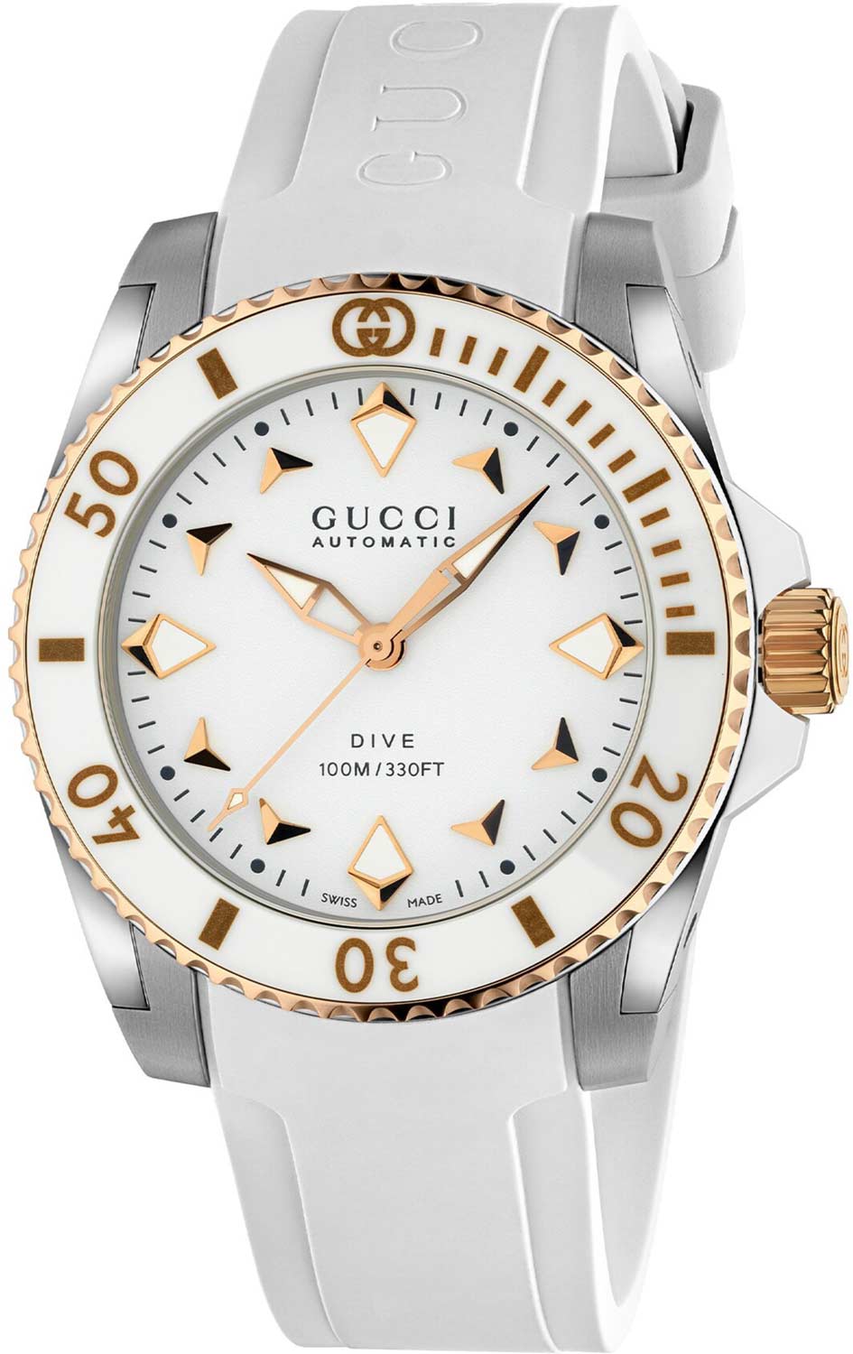 Швейцарские механические наручные часы Gucci YA136407