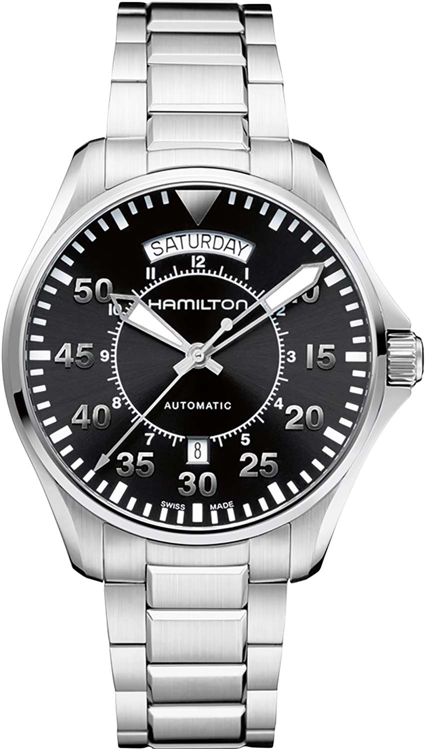Швейцарские механические наручные часы Hamilton H64615135