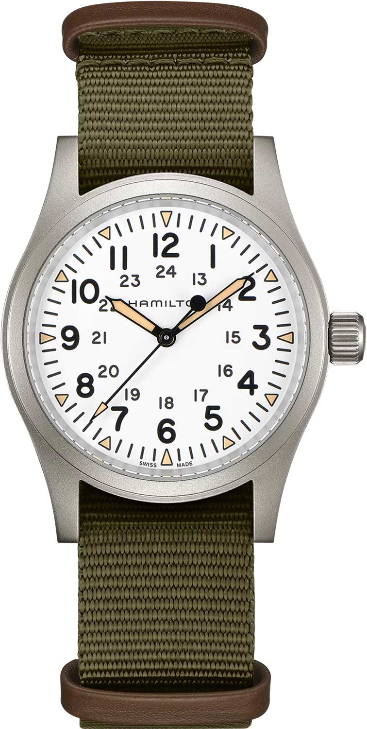 Швейцарские механические наручные часы Hamilton H69439411