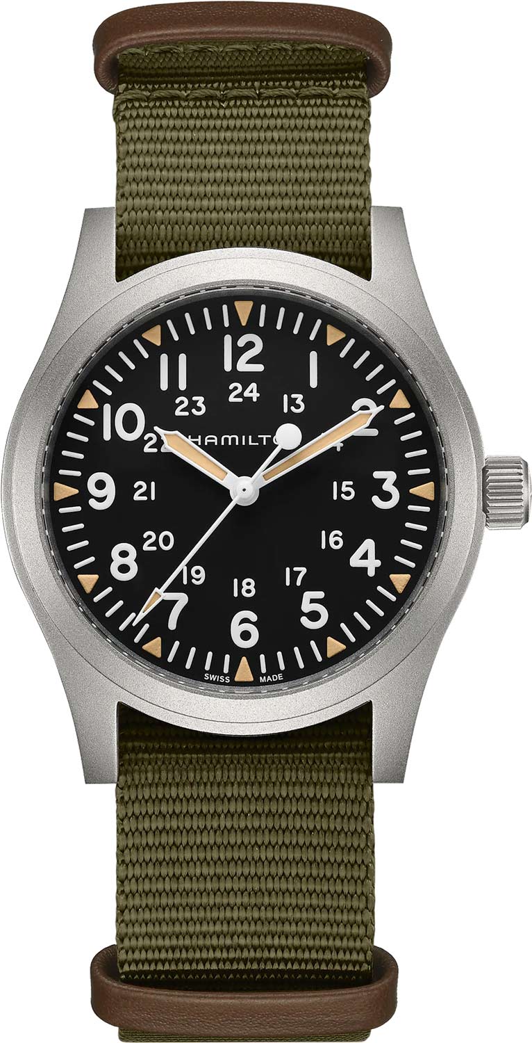 Швейцарские механические наручные часы Hamilton H69529933