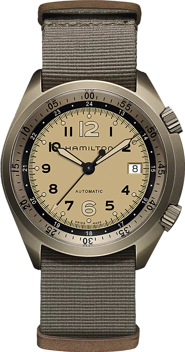 Швейцарские механические наручные часы Hamilton H80435895