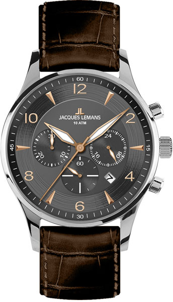 Наручные часы Jacques Lemans 1-1654F с хронографом