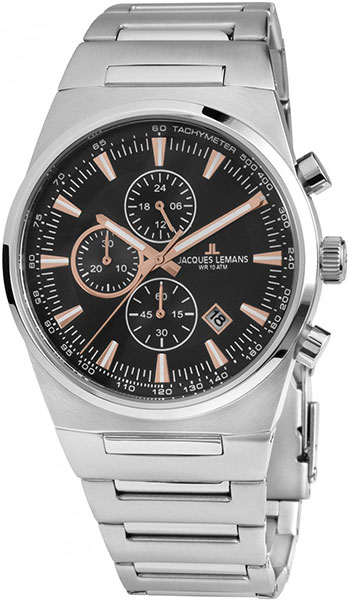 Наручные часы Jacques Lemans 1-1734A с хронографом