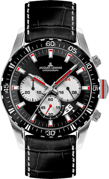 Наручные часы Jacques Lemans 1-1801C с хронографом