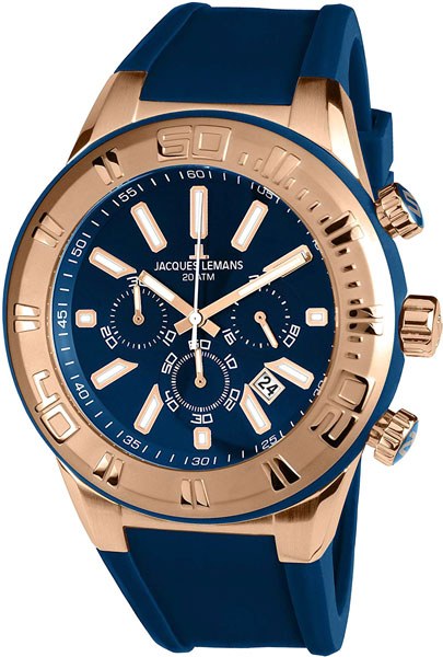 Наручные часы Jacques Lemans 1-1820G с хронографом
