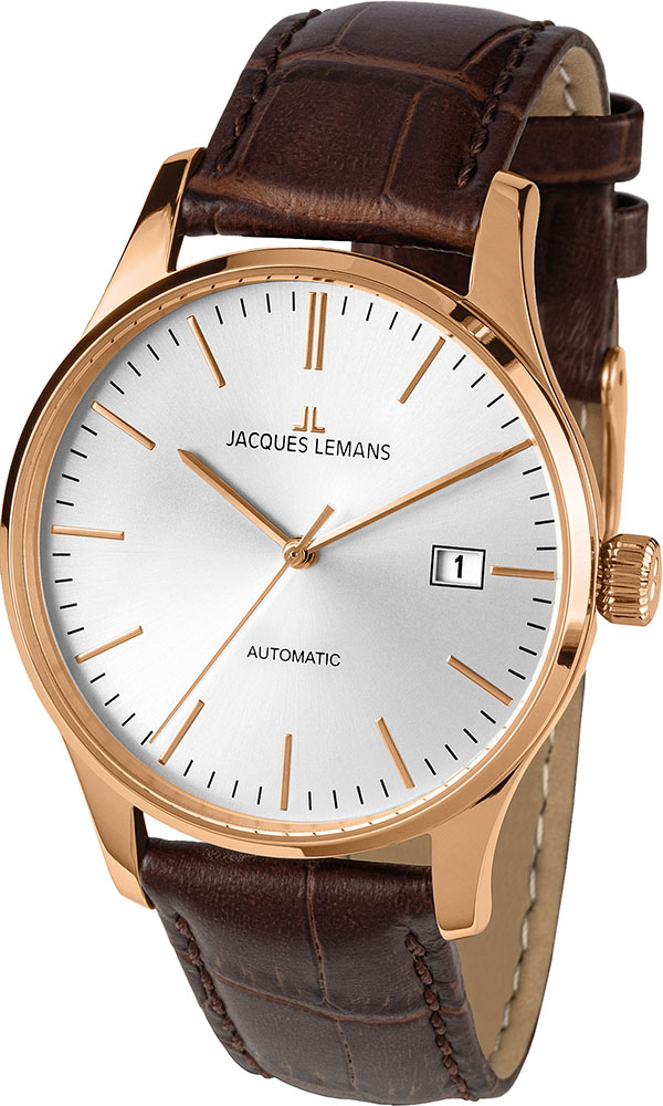 Механические наручные часы Jacques Lemans 1-2073F