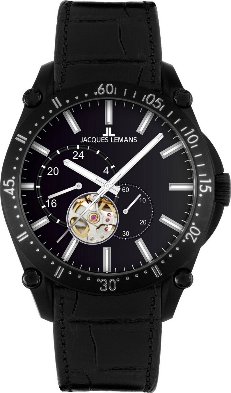 Механические наручные часы Jacques Lemans 1-2201A