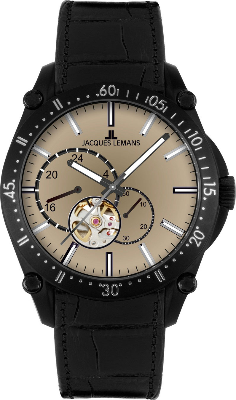 Механические наручные часы Jacques Lemans 1-2201E