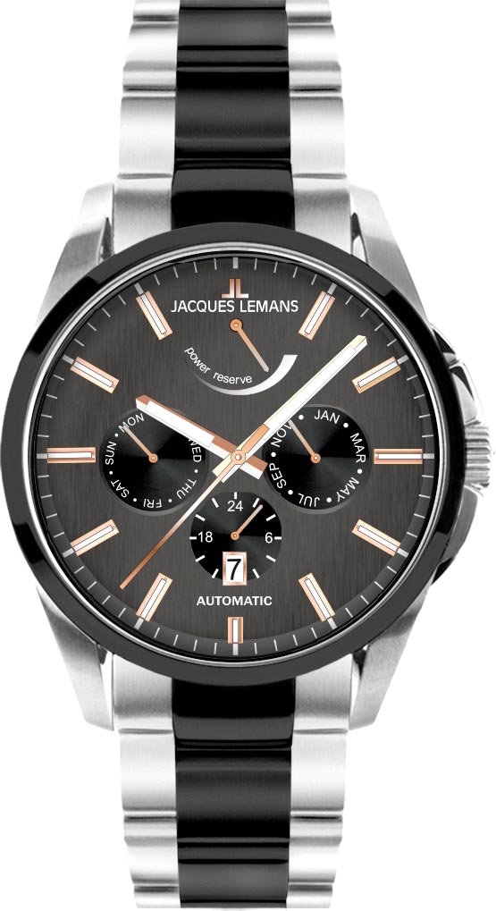 Механические наручные часы Jacques Lemans 1-2204F